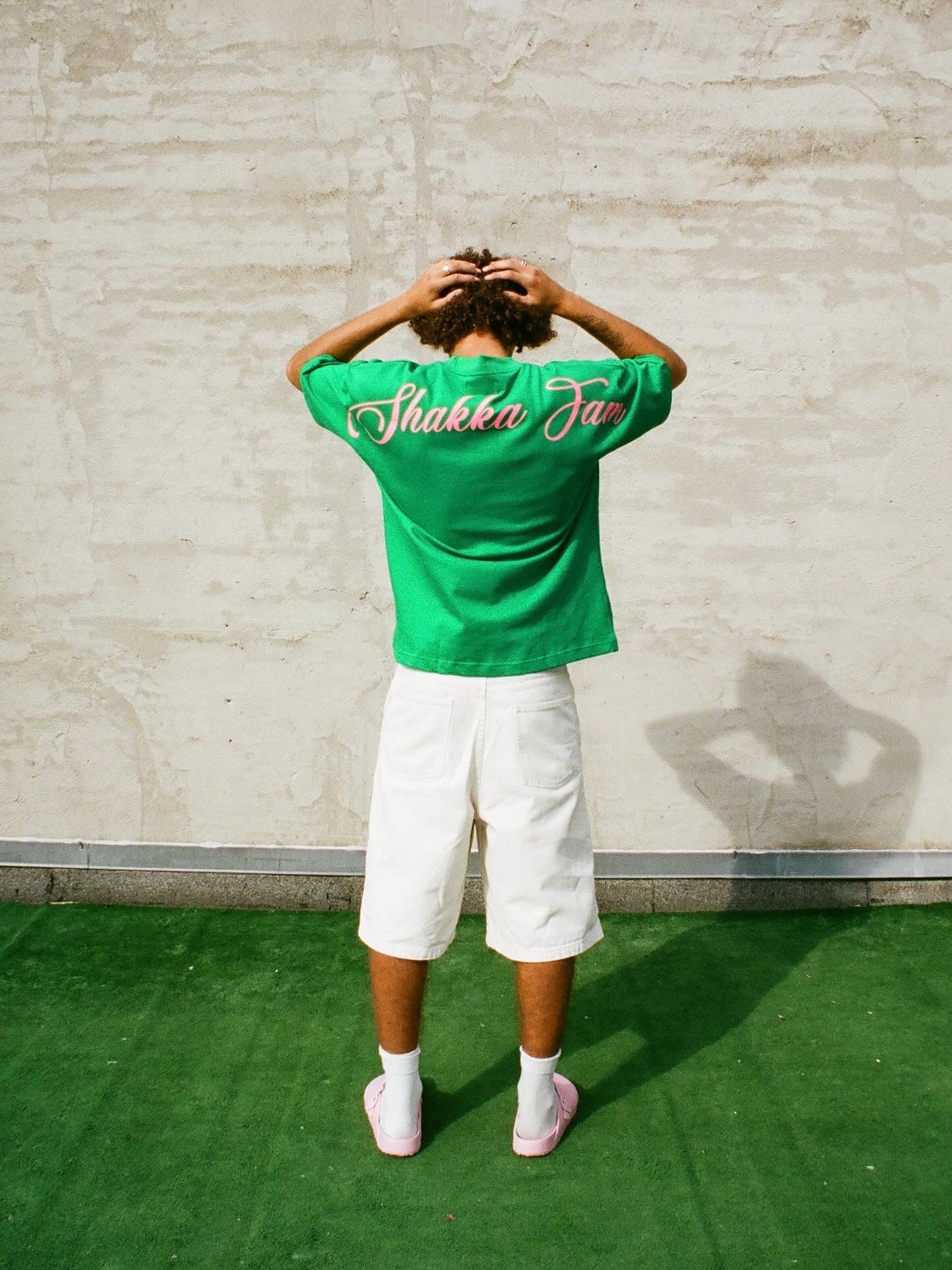 FAST FOOD TEE GREEN