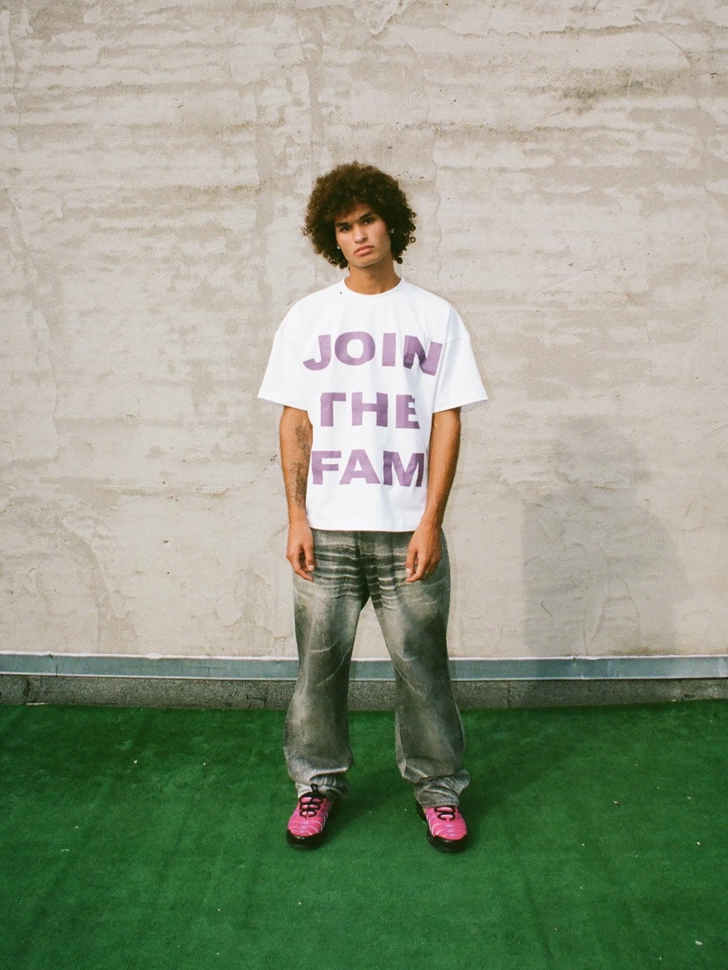 FAST FOOD TEE WHITE
