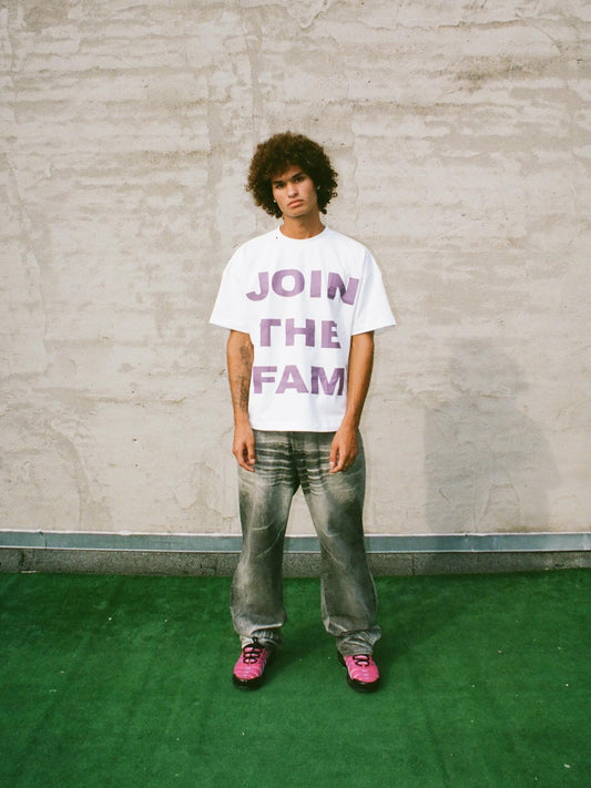 FAST FOOD TEE WHITE
